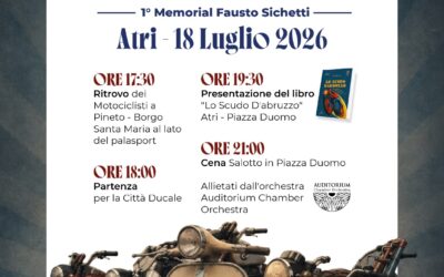 Scudo d’Abruzzo –     Gara Storica Motociclistica (1936 – 1951)  – 1^ Memorial Fausto Sichetti
