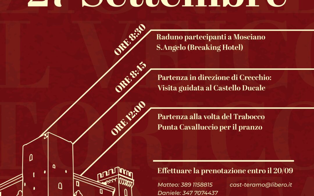 Giornata Nazione del veicolo d’epoca – 27 settembre 2026